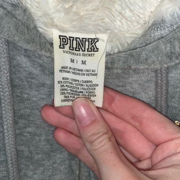 VS PINK BLING SHERPA JACKET - Picture 4 of 6